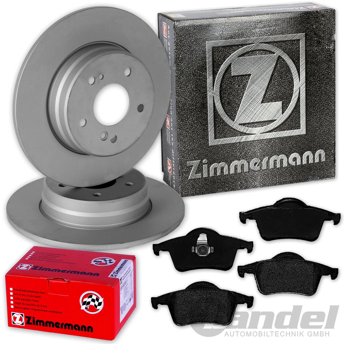 Гальмівні колодки та диски Zimmermann для CITROEN C4 SPACETOURER — безпека і надійність