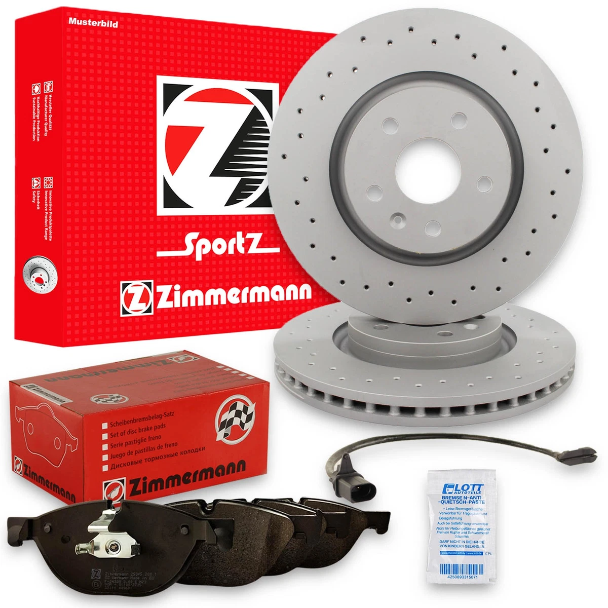 Гальмівні колодки та диски Zimmermann для ALFA ROMEO 156 Sportwagon