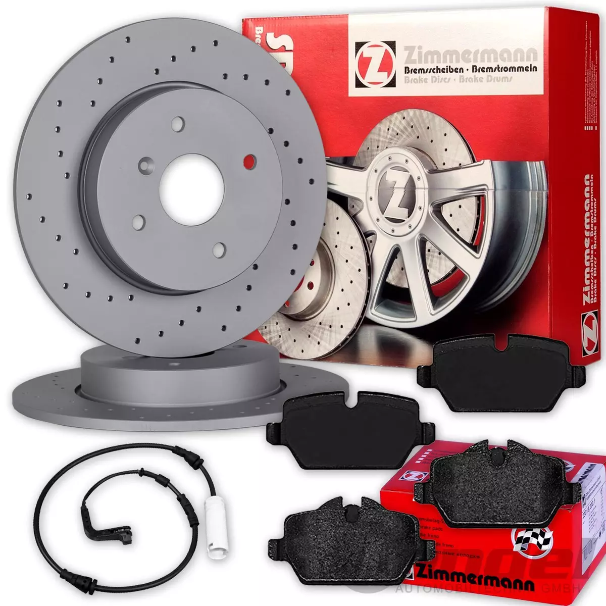 Гальмівні диски Zimmermann для VOLVO XC70 CROSS COUNTRY (295) 2.4 D5 AWD