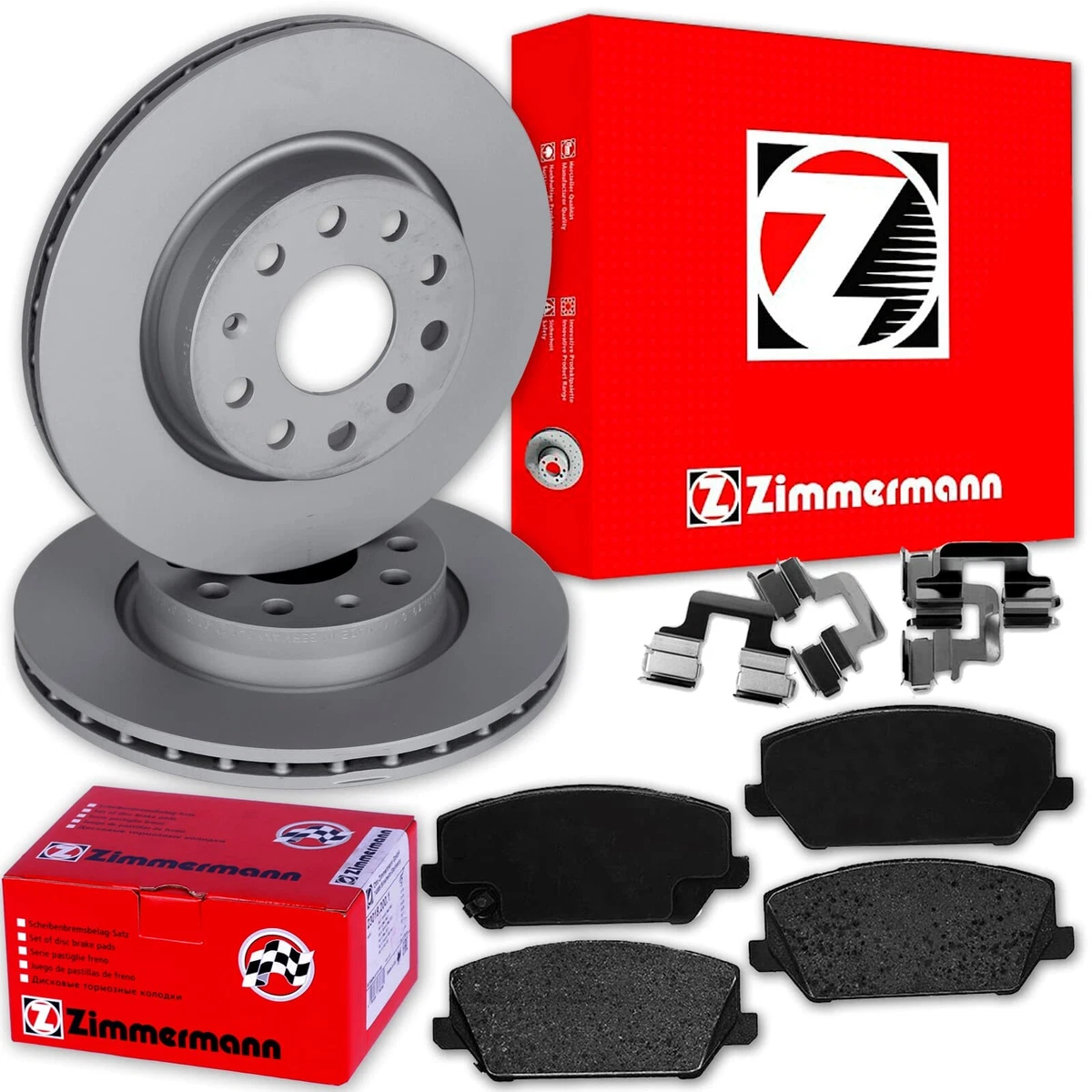Гальмівні диски та колодки Zimmermann для Renault Megane II Cabriolet