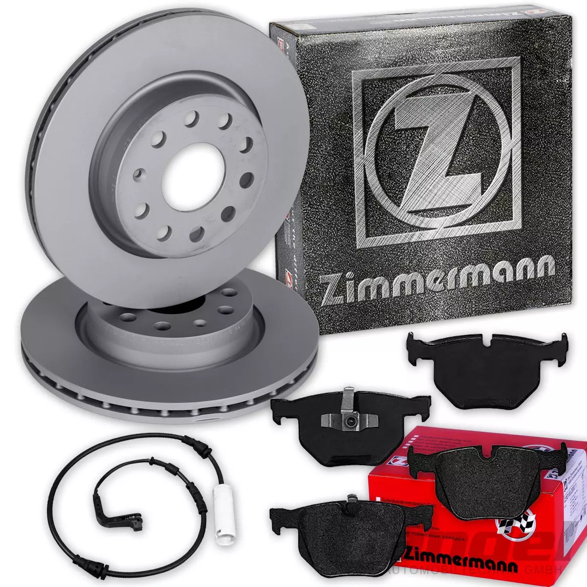 Гальмівні диски та колодки Zimmermann для PEUGEOT 307 SW (3H) 2.0 16V