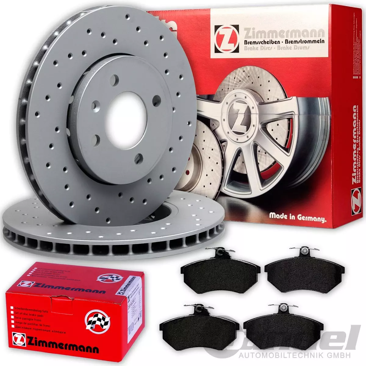 Вибір гальмівних дисків та колодок Zimmermann для VW Beetle Cabriolet