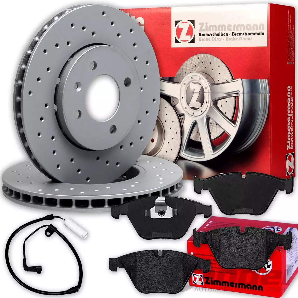 Гальмівні диски та колодки Zimmermann для Renault Megane II Cabriolet