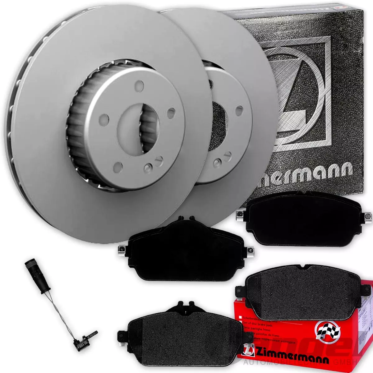 Гальмівні диски та колодки Zimmermann для PEUGEOT 307 SW (3H) 2.0 16V