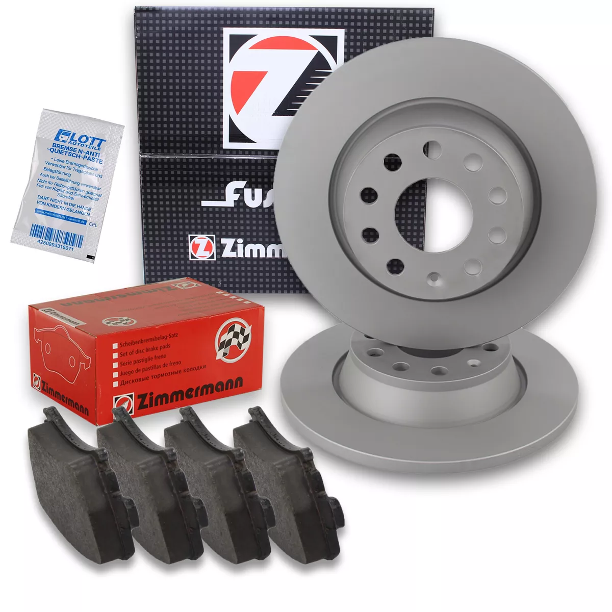 Гальмівні колодки Zimmermann для HONDA CIVIC VI КУПЕ (EJ, EM1) – Надійність і безпека