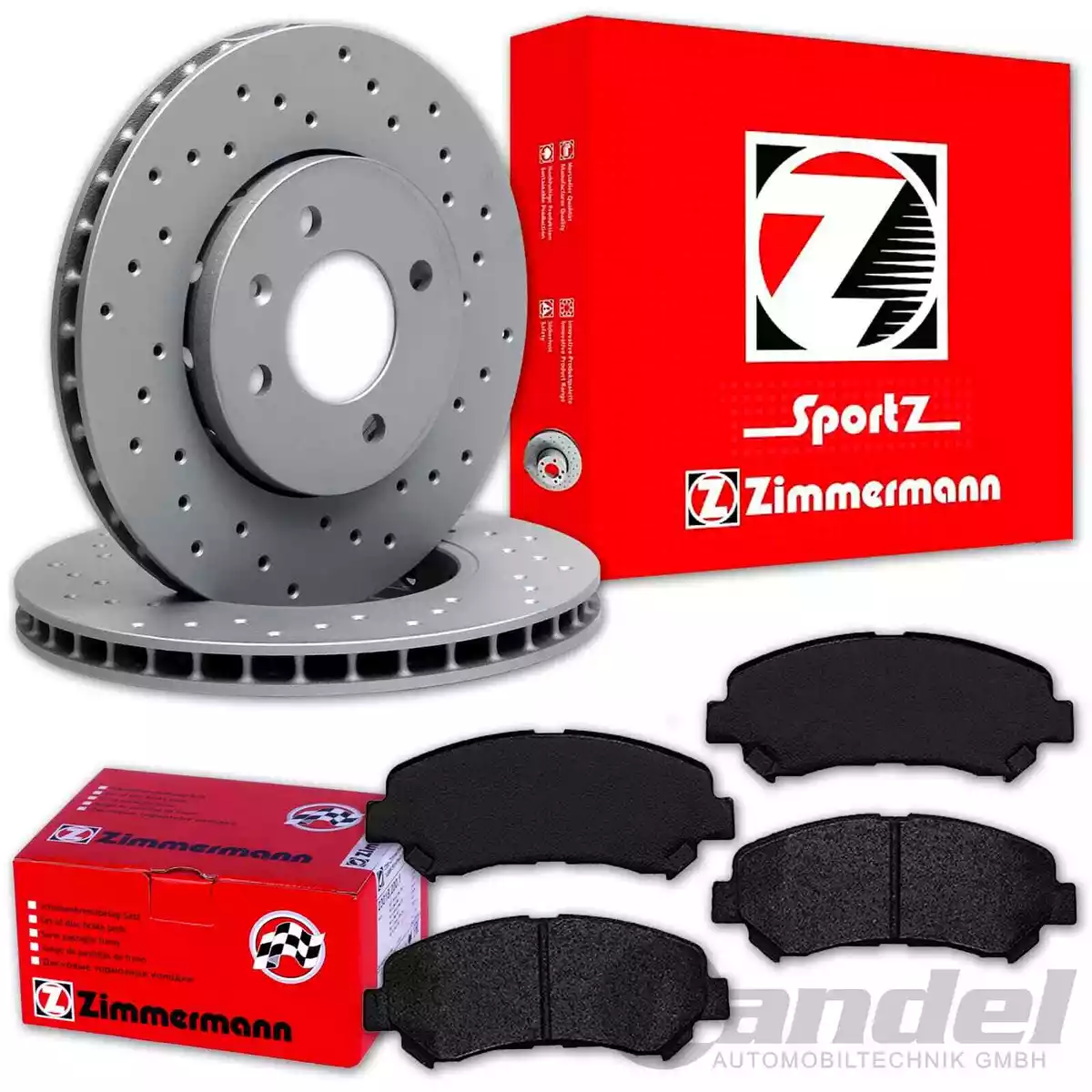 Зиммерманн — надійні гальмівні системи для Mercedes-Benz Vito Автобус