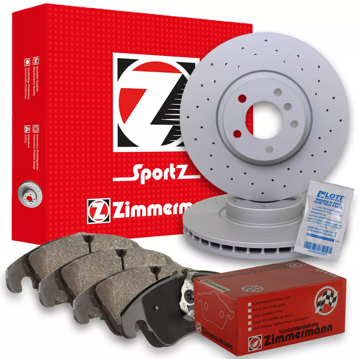 Гальмівні колодки Zimmermann для MERCEDES-BENZ KOMBI T-Model (S124): безпека та якість