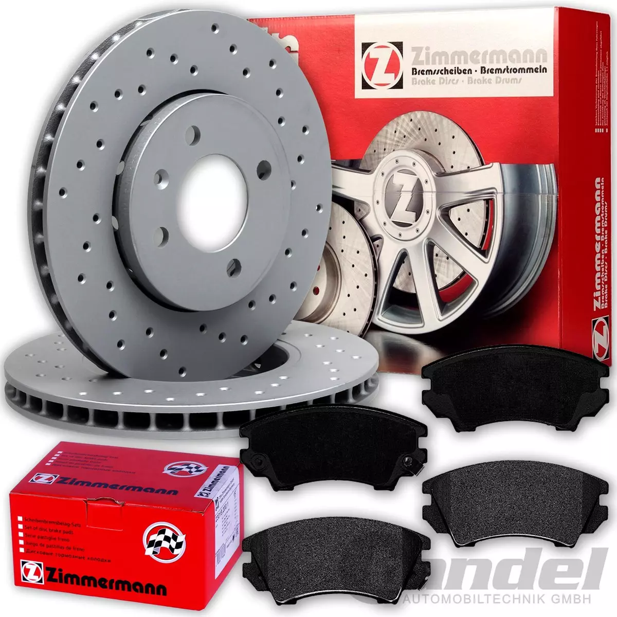 Гальмівні диски Zimmermann для VOLVO XC70 CROSS COUNTRY (295) 2.4 D5 AWD