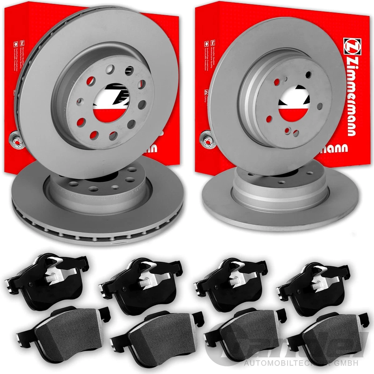 Гальмівні диски та колодки Zimmermann для Mazda 626 III Station Wagon